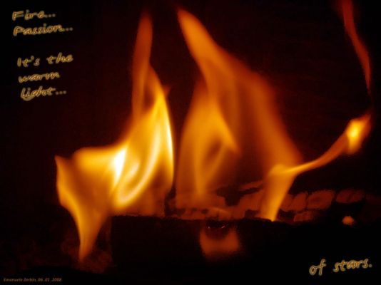 Clicca per immagine full size
 ============== 
The warm light of stars
Keywords: fire fuoco